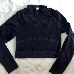 zella (nordstrom brand), tight long sleeve workout top